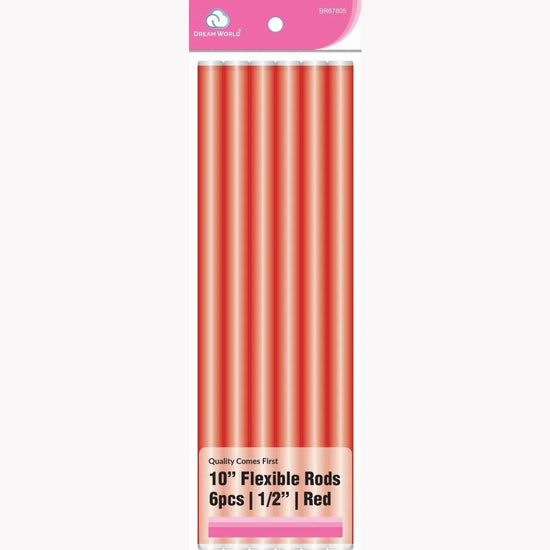 Brittny Rod Flex 10 Red 6Ct - 0.5 by BRITTNY