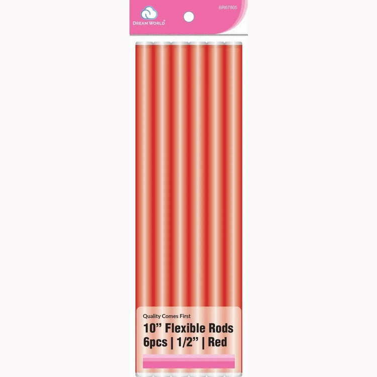 Brittny Rod Flex 10 Red 6Ct - 0.5 by BRITTNY