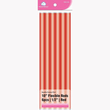 Brittny Rod Flex 10 Red 6Ct - 0.5