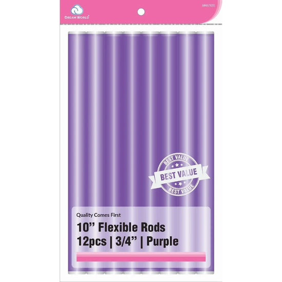 Brittny Rod Flex 10 V/P Purple 6Ct - 3/4 by BRITTNY