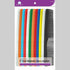 Brittny Bulk 9 Breakable Comb Set Assorted colors including red, blue, green, and yellow - breakable comb set.