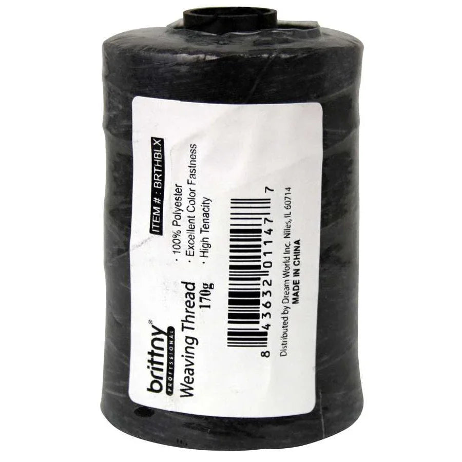 Brittny Weaving Thread Black X-Larg by BRITTNY