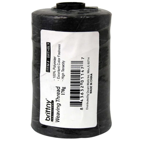Brittny Weaving Thread Black X-Larg by BRITTNY