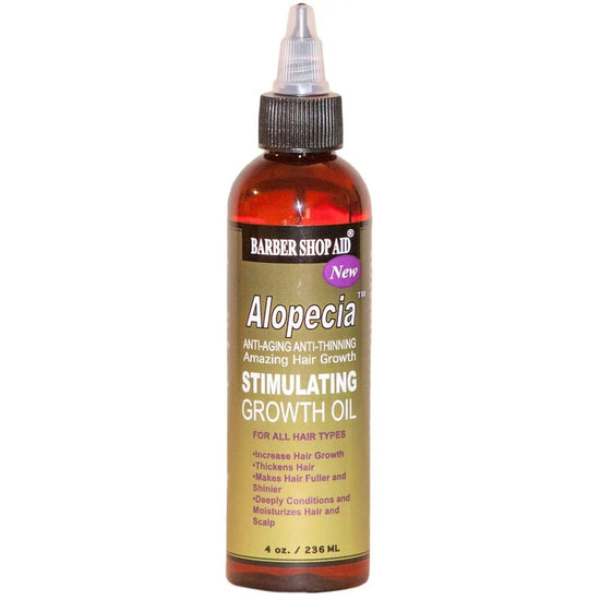 Barber Shop Aid Alopecia Stimulating Growth Oil 4Oz