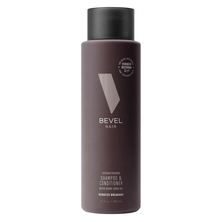 Bevel Strengthening Shampoo & Conditioner by Bevel