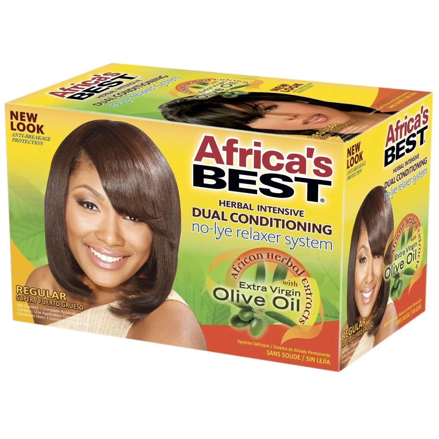 Africas Best No-Lye Relaxer Kit Regular by AFRICAS BEST