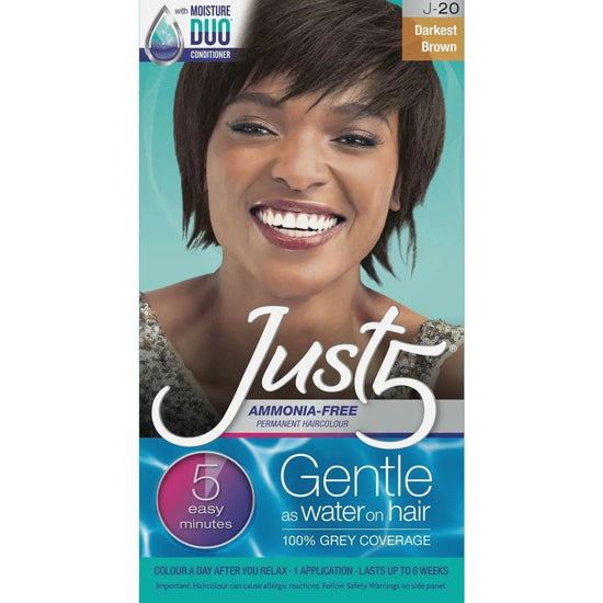 Just 5 Haircolor Darkest Brown by Just 5