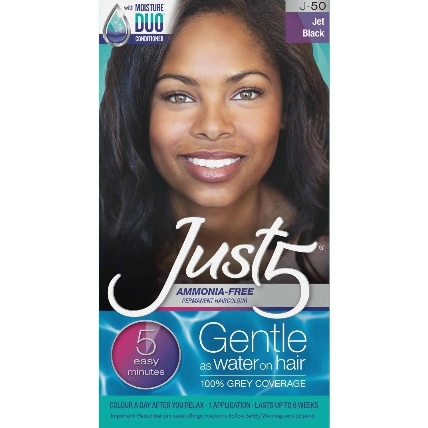 Just 5 Haircolor Jet Black by Just 5