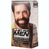 Just For Men beard color real black product packaging with man smiling and natural-looking beard.