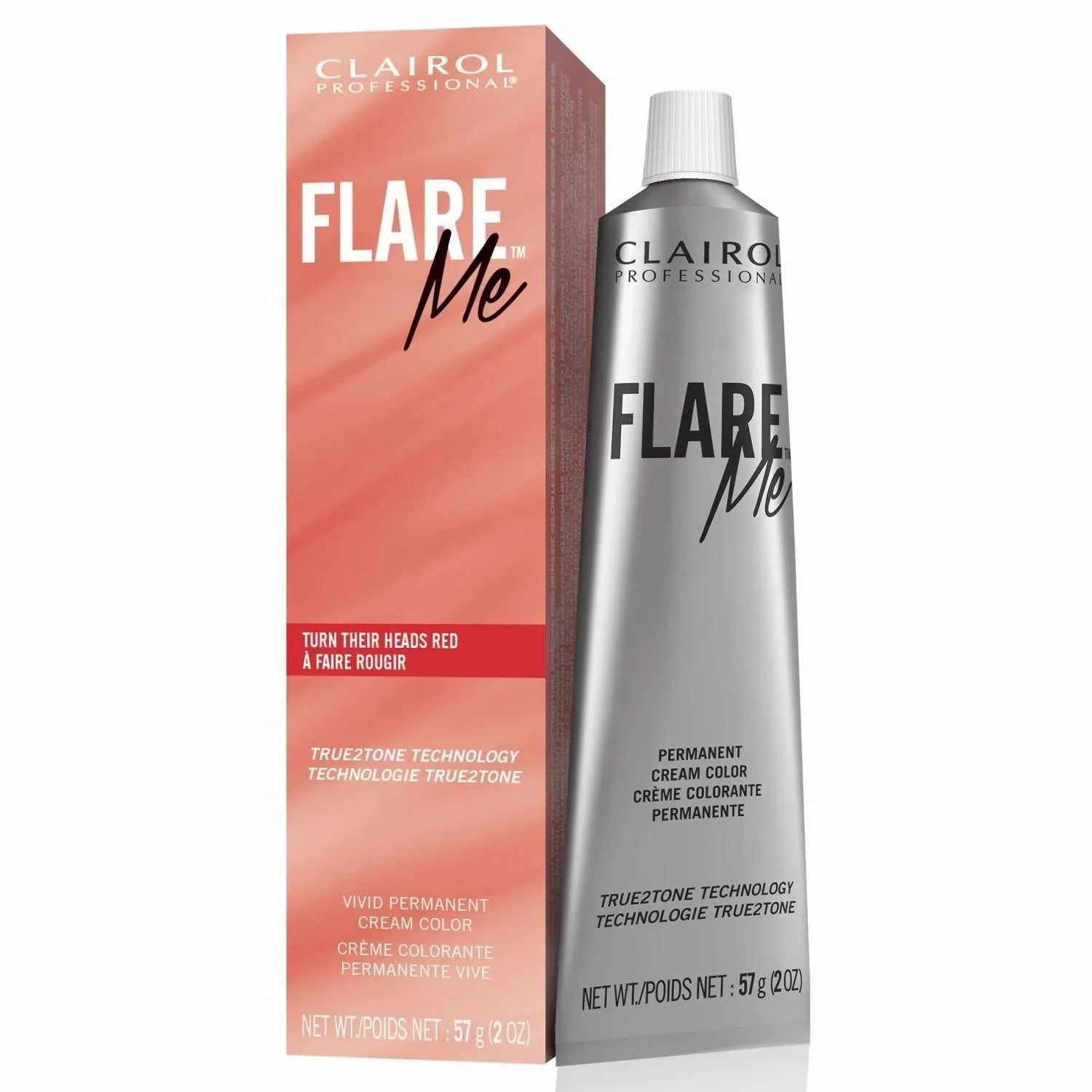Clairol Flare Me Permanent Cream Color Turn Their Heads Red by CLAIROL
