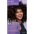 Dark Lovely Fade Resist Hazelnut Brown product packaging with vibrant colors and model showcasing hair color.
