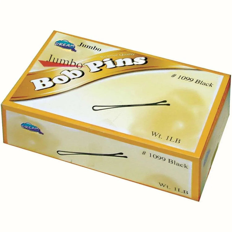 Dream Bobpin Bulk Jumbo 1Lb Black by DREAM