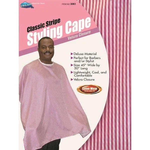 Dream Salon Wear -Styling Cape Stripe by DREAM