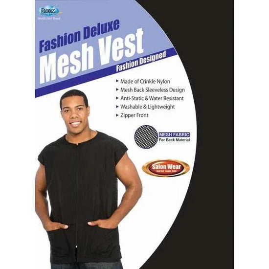 Dream Salon Wear -Mesh Vest Black by DREAM