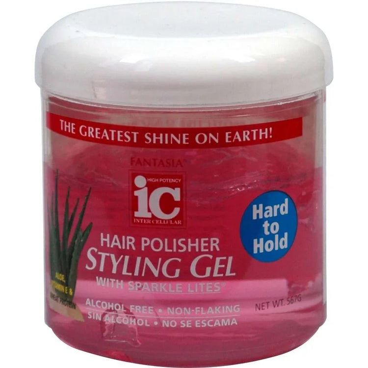 Fantasia Ic Hair Polisher Styling Gel Hard To Hold by Ic Fantasia