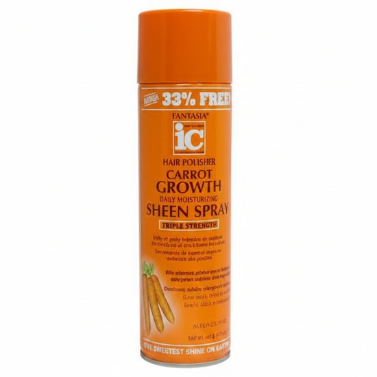 Carrot Oil Hair Polish Spray for Healthy, Shiny Hair conditioning and strengthening spray for vibrant hair.