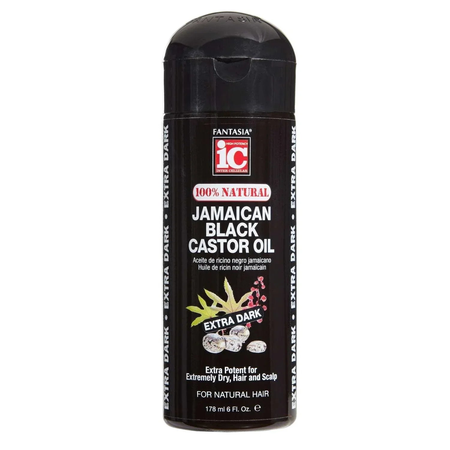 Fantasia 100 Percent Natural Jamafantasia Ican Black Castor Oil by Ic Fantasia