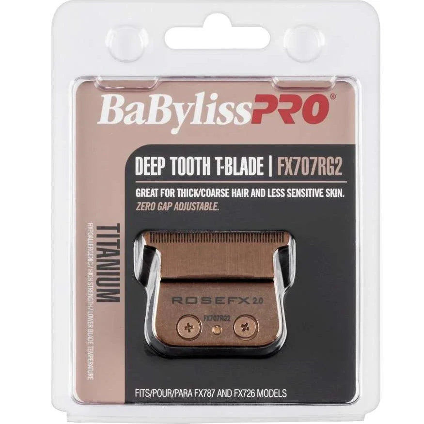 Fx Deep Tooth Rose Gold Blade Fx787Rg 726 by BABYLISS