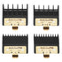 BabylissPro Premium Trimmer Guards 4 Comb Attachments by BABYLISS