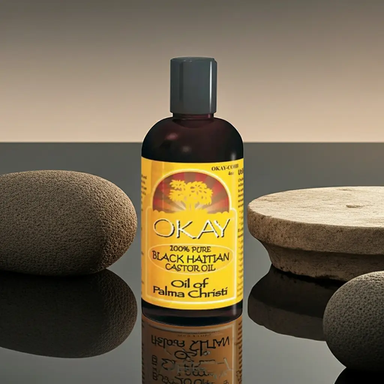 Okay 100 Percent Black Castor Oil Haitian