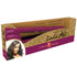 Gold N Hot Ceramic Flat Iron packaging showcasing professional styling for natural hair, including 6 temperature settings.