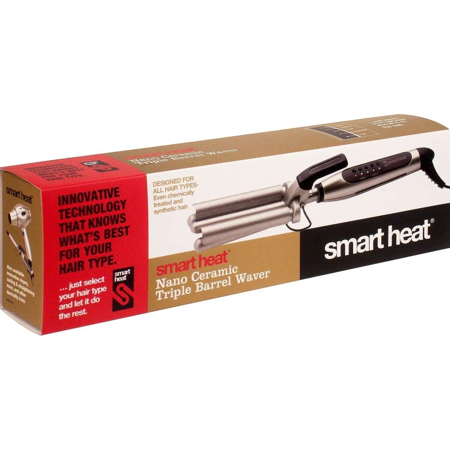Smart Heat Nano Ceramic 3 Barrel Waver by Smart Heat