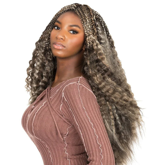 Queen B Goddess Box Braids Wet & Wavy - 22" by Queen B