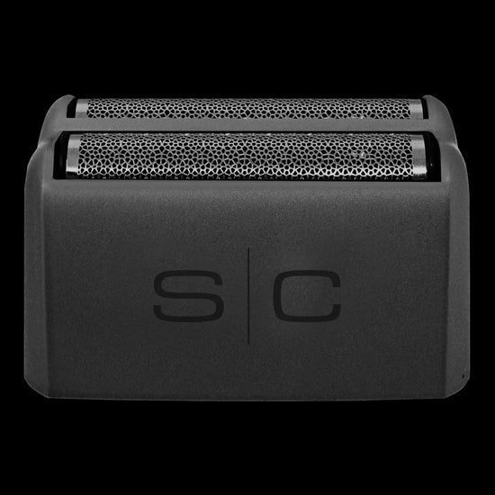 Gamma Plus Wireless Prodigy Silver Slick Replacement Foil Black Shaver by Gamma