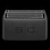 Gamma Plus Wireless Prodigy Silver Slick Replacement Foil Black Shaver by Gamma