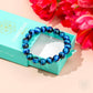 Hawk’s Focus – Royal Blue Tiger’s Eye Bracelet