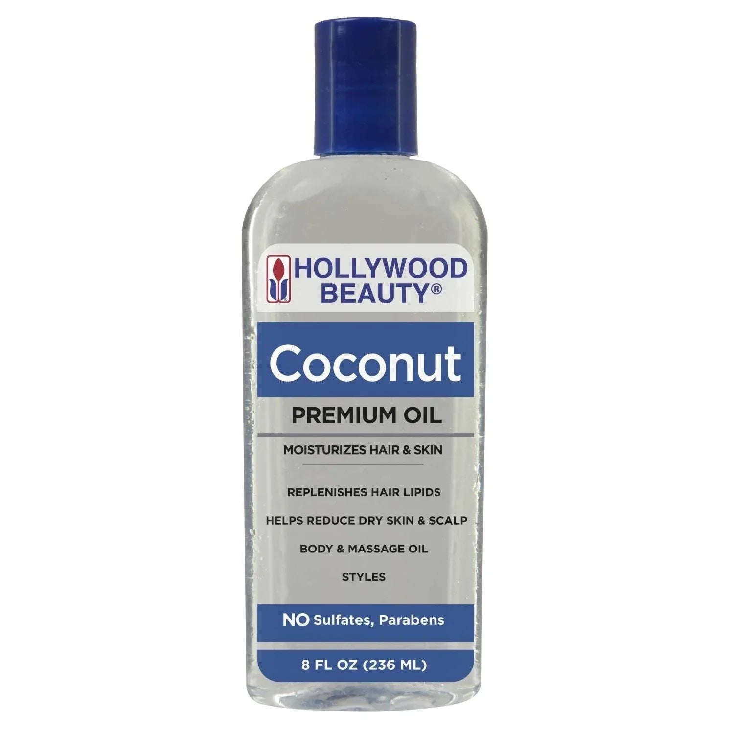 Hollywood Beauty Coconut Oil 8 Oz by Hollywood Beauty
