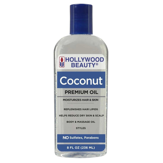 Hollywood Beauty Coconut Oil 8 Oz by Hollywood Beauty