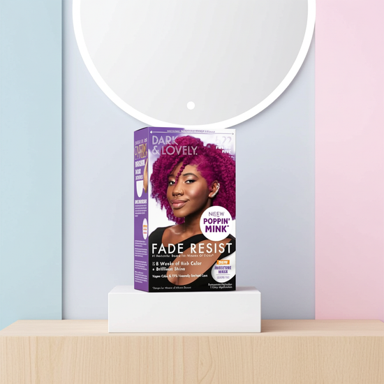 Dark And Lovely Fade Resist Poppin Pink Hair Color