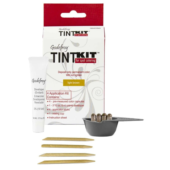 Godefroy Tint Kit - 4 Application Kit - Light Brown by Godefroy