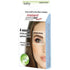 Godefroy Instant Eyebrow Tint Kit in Medium Brown showing before and after results for vibrant eyebrow color.