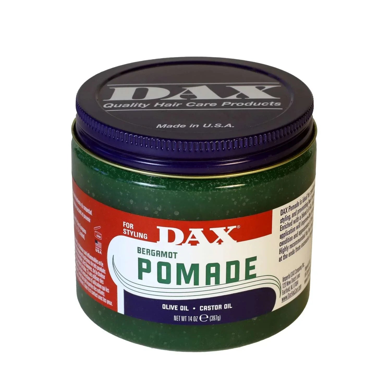 Dax Pomade Vegetable Oil by Dax