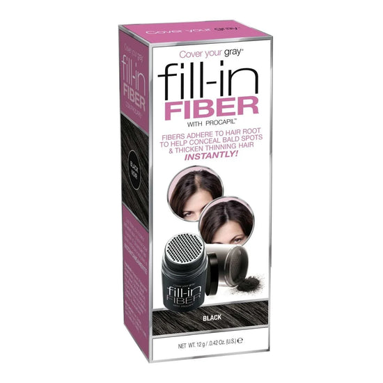 Cyg Fill-In Fiber -- Black by Cover Your Gray