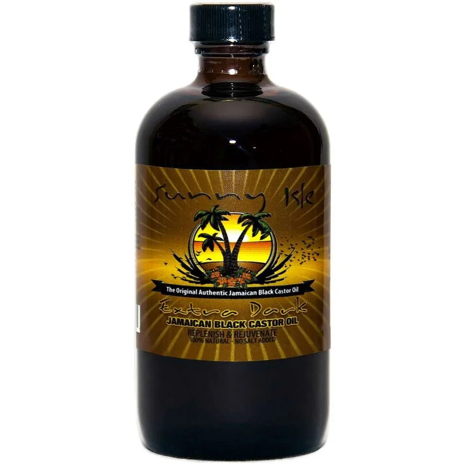 Sunny Isle Extra Dark Jamaican Black Castor Oil 8 oz. by Sunny Isle