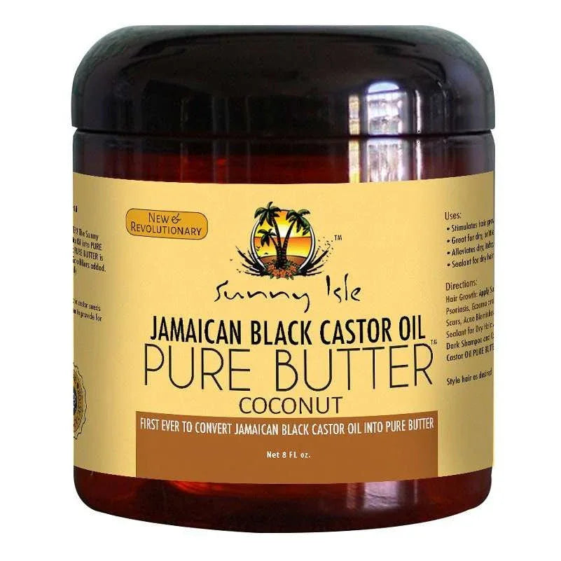 Sunny Isle Jamaican Black Castor Oil Pure Butter With Coconut by Sunny Isle