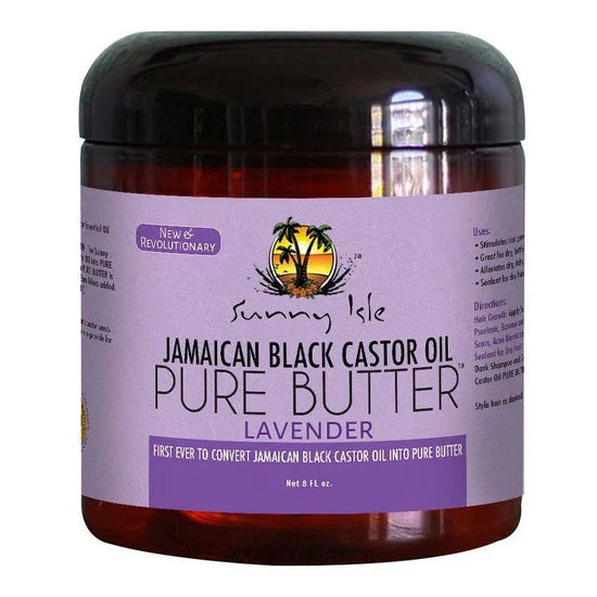 Sunny Isle Jamaican Black Castor Oil Pure Butter With Lavender by Sunny Isle