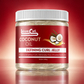 Coconut oil defining curl jelly jar with white ribbed cap, 16 oz