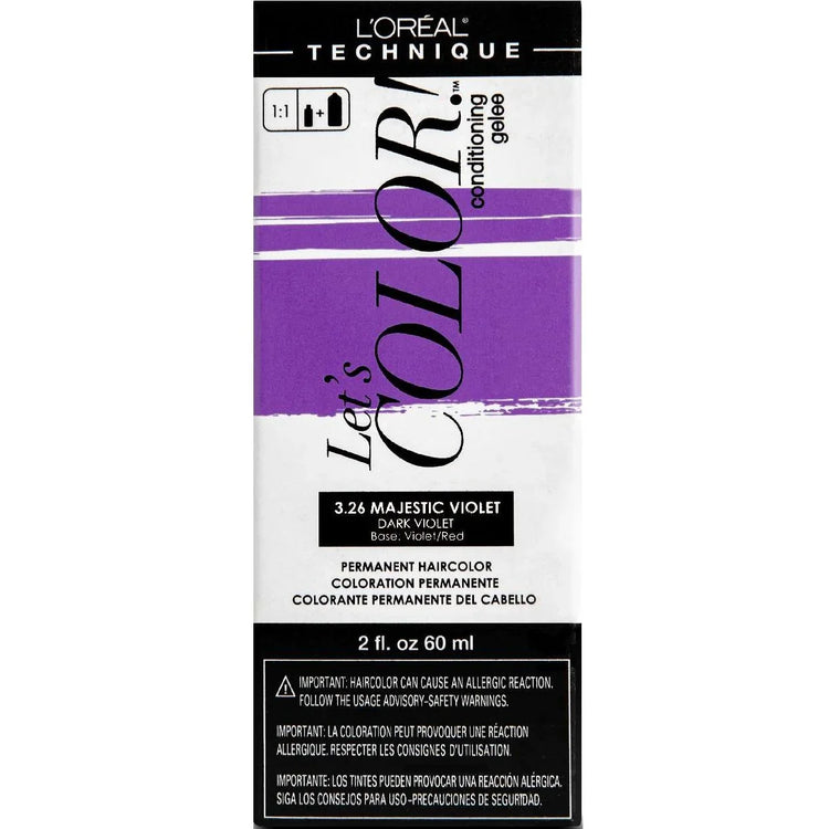 Loreal Lets Color 3.26 Majestic Violet by Lets Color