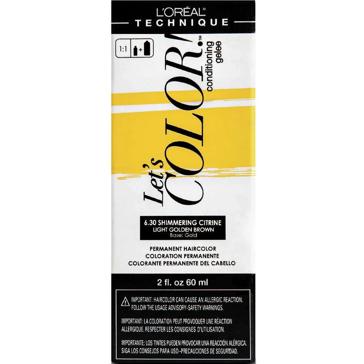 Loreal Lets Color 6.30 Shimmering Citrine by Lets Color