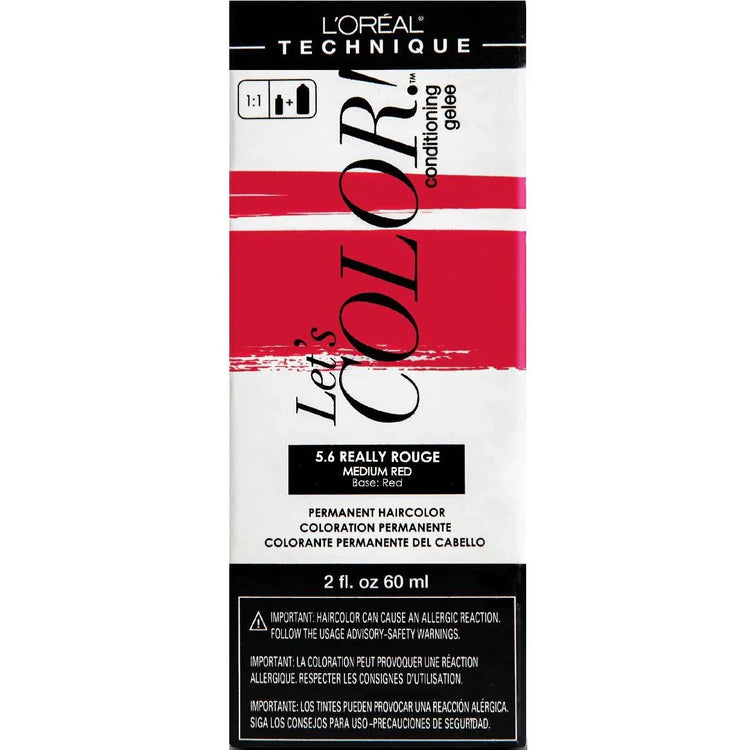 Loreal Lets Color 5.6 Really Rouge by Lets Color