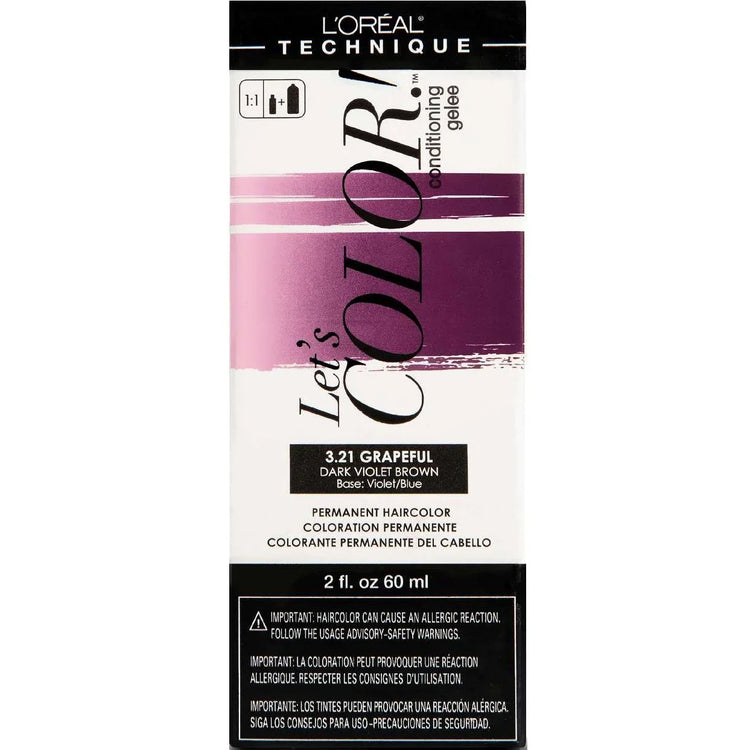 Loreal Lets Color 3.21 Grapeful by Lets Color
