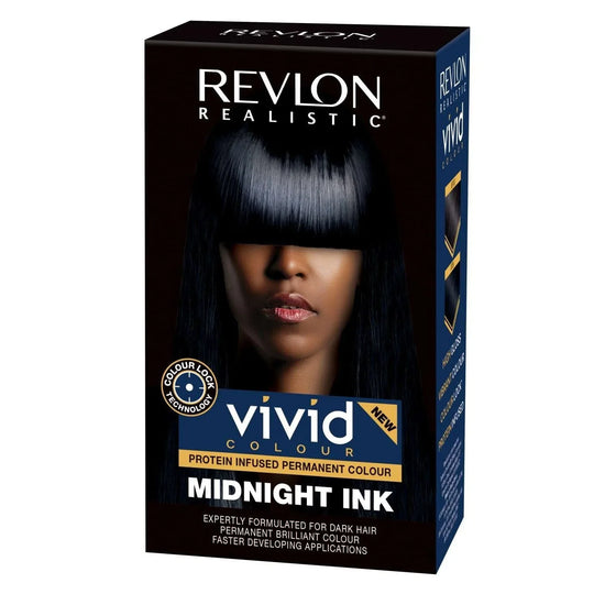 Revlon Realistic Vivid Colour Protein Infused Permanent Colour Midnight Ink by REVLON