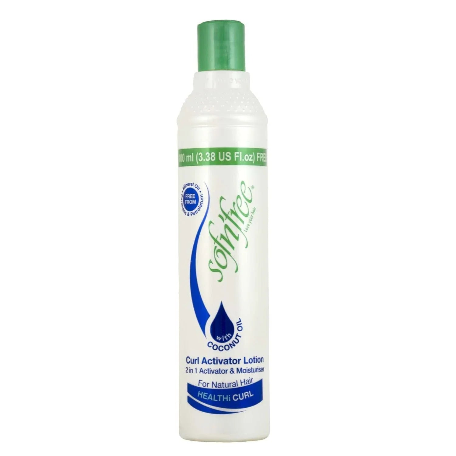 Soft N Free Curl Activator Lotion 2 in 1 Activator Moisturiser for enhancing and defining curls.