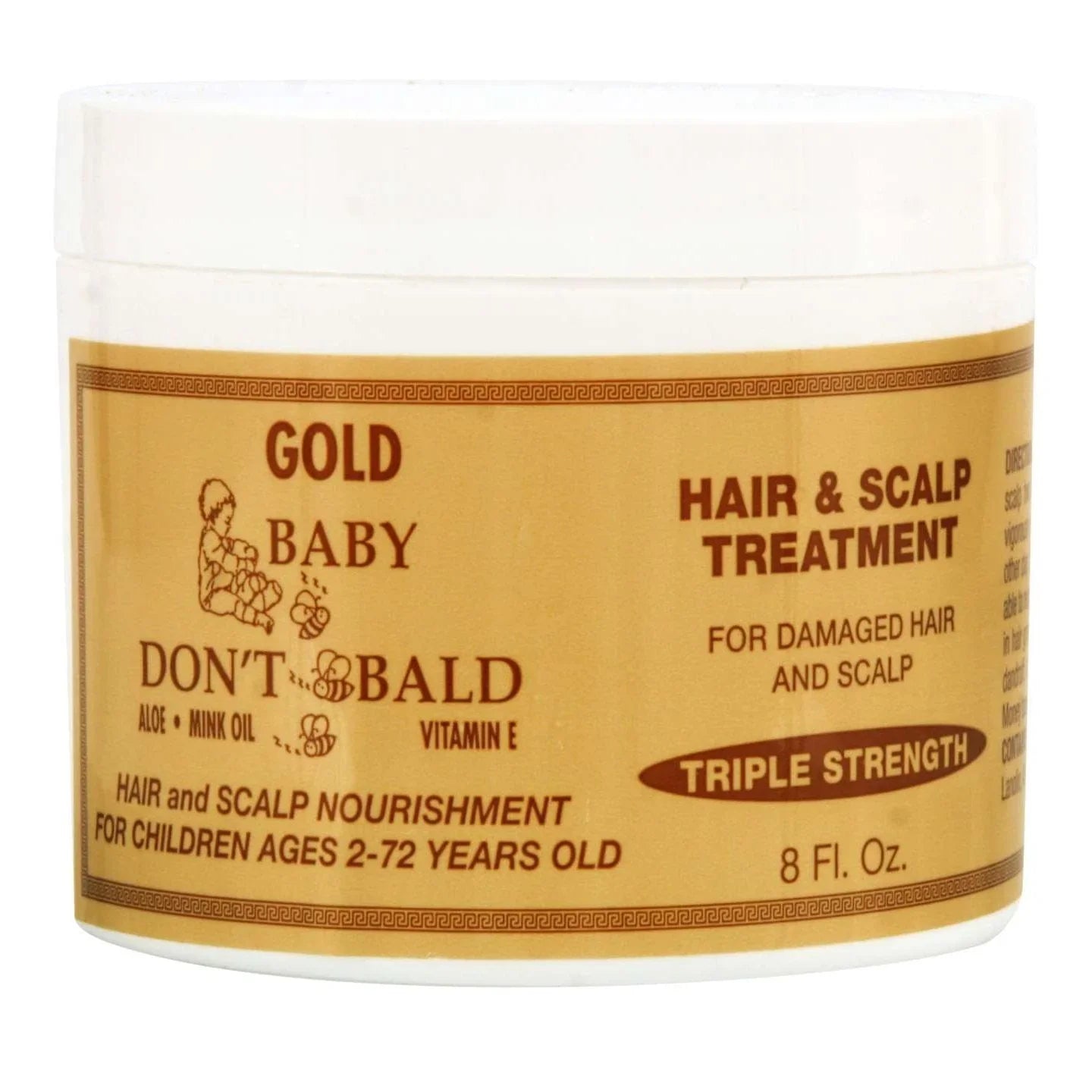 Baby Dont Bee Bald Gold Hairscalp Treatment by Baby Dont Be Bald