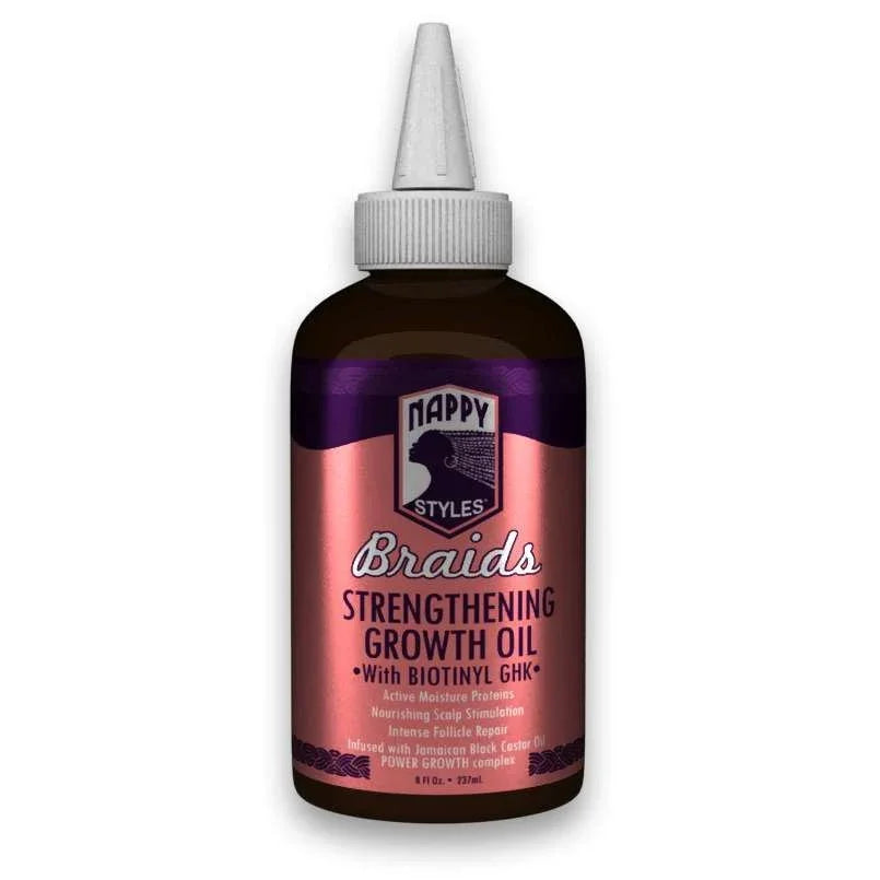 Nappy Styles Braids Strengthening Growth Oil by Nappy Style