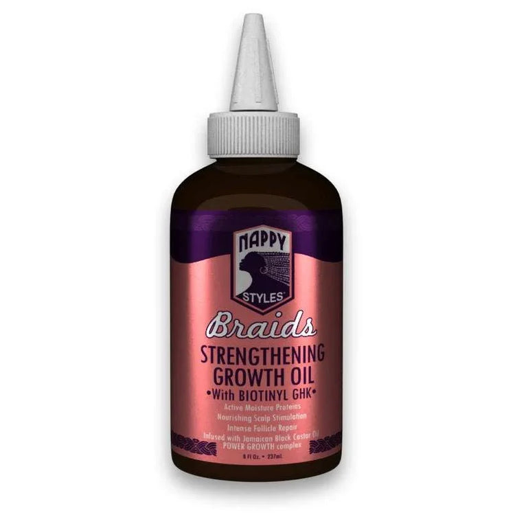 Nappy Styles Braids Strengthening Growth Oil by Nappy Style